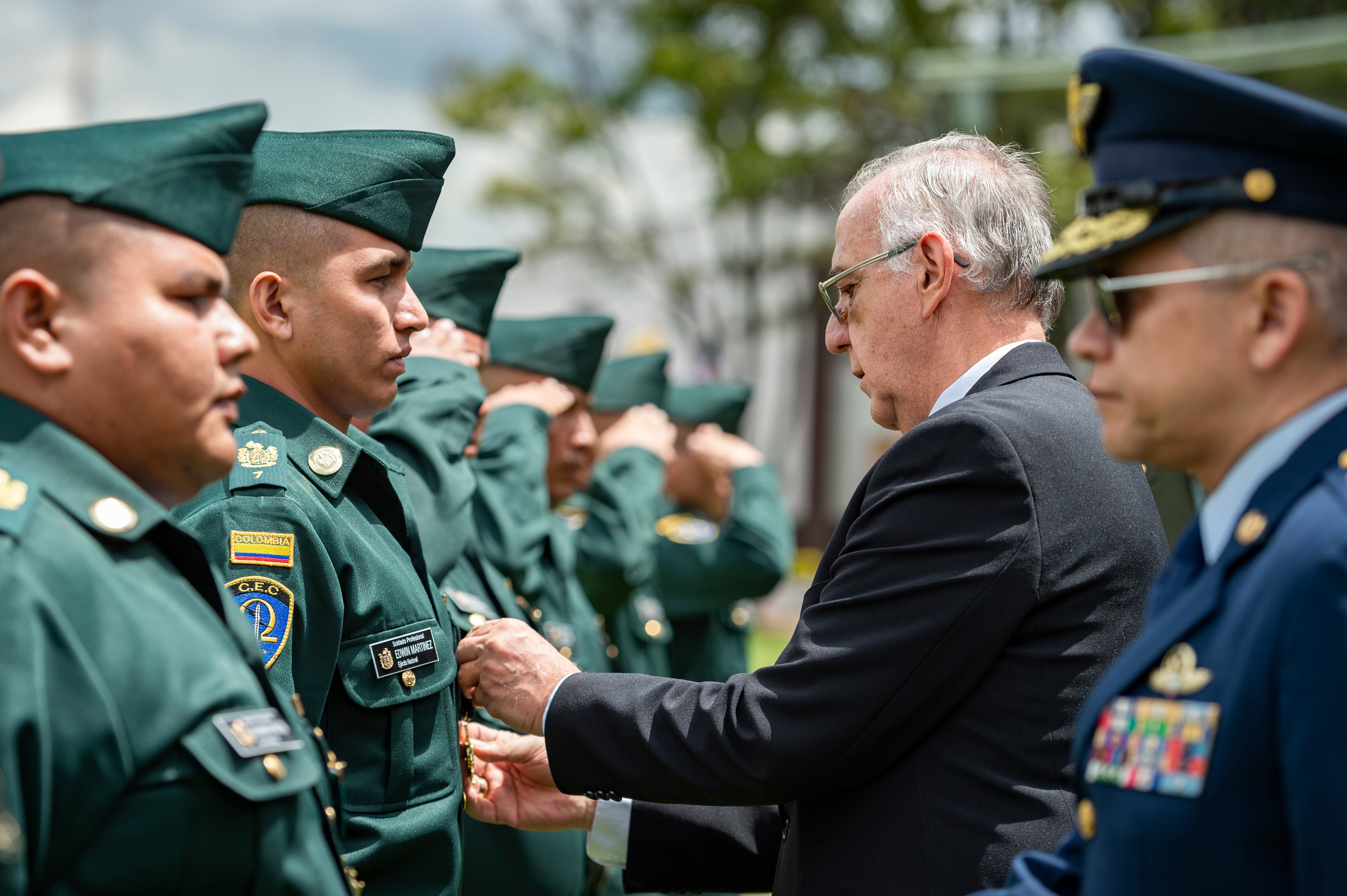 Ministro de Defensa Iván Velásquez