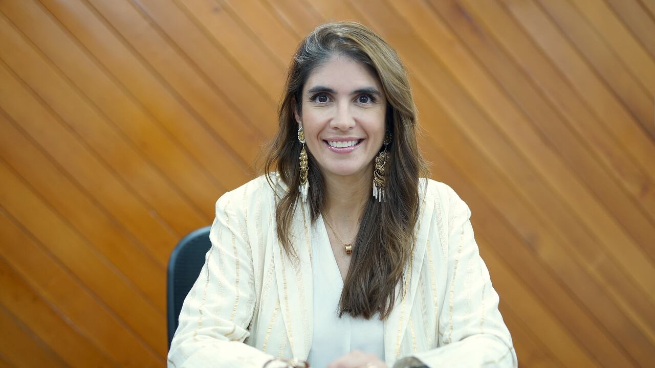 María del Mar Palau Madriñán se convierte en la primera mujer en ejercer como presidente de la Cámara de Comercio de Cali. Foto Jorge Orozco.