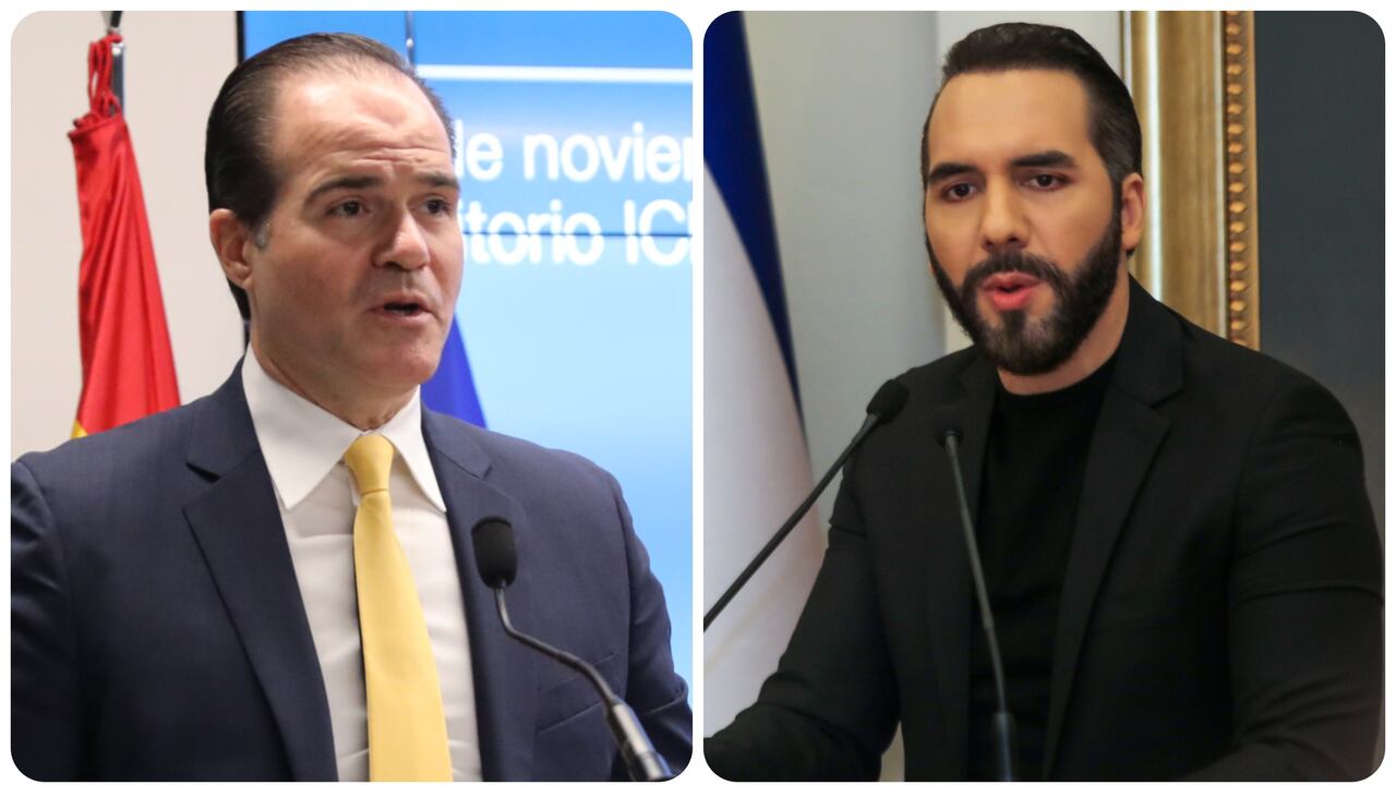 Mauricio Claver-Carone y Nayib Bukele
