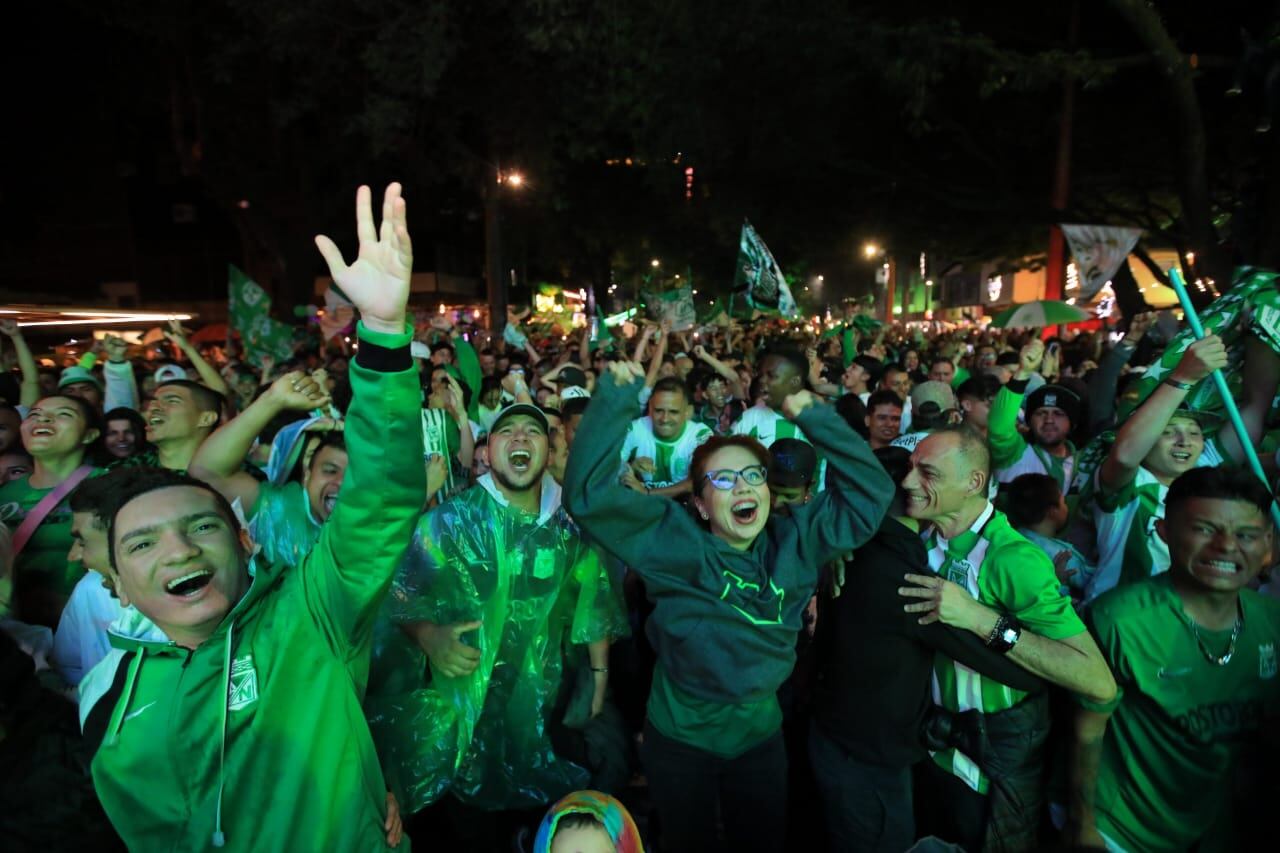 Final del fútbol colombiano entre Millonarios y Nacional
