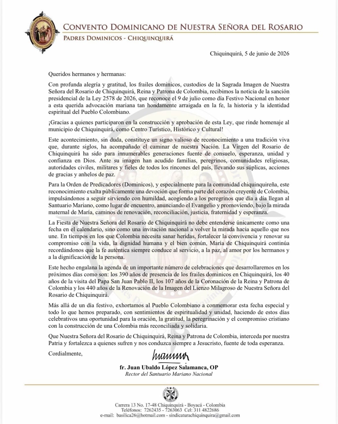 Documento suministrado a SEMANA.