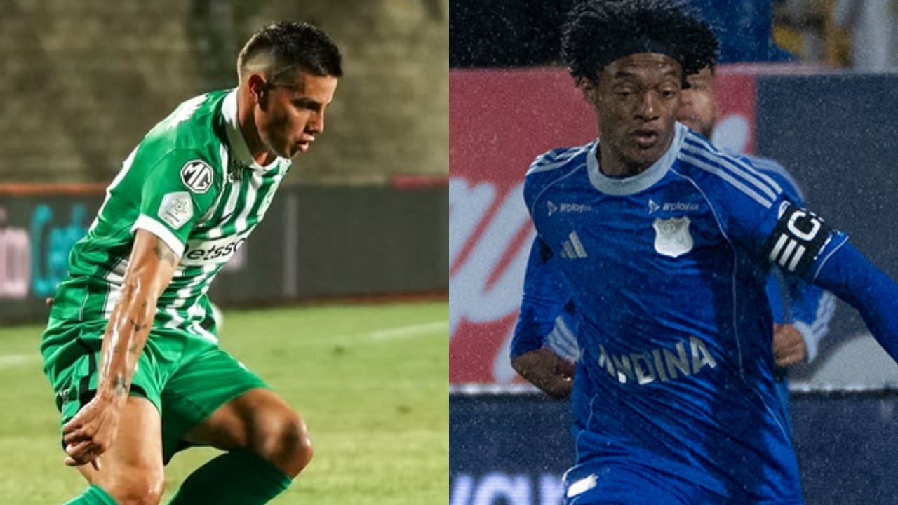 James Rodríguez y Juan Cuadrado