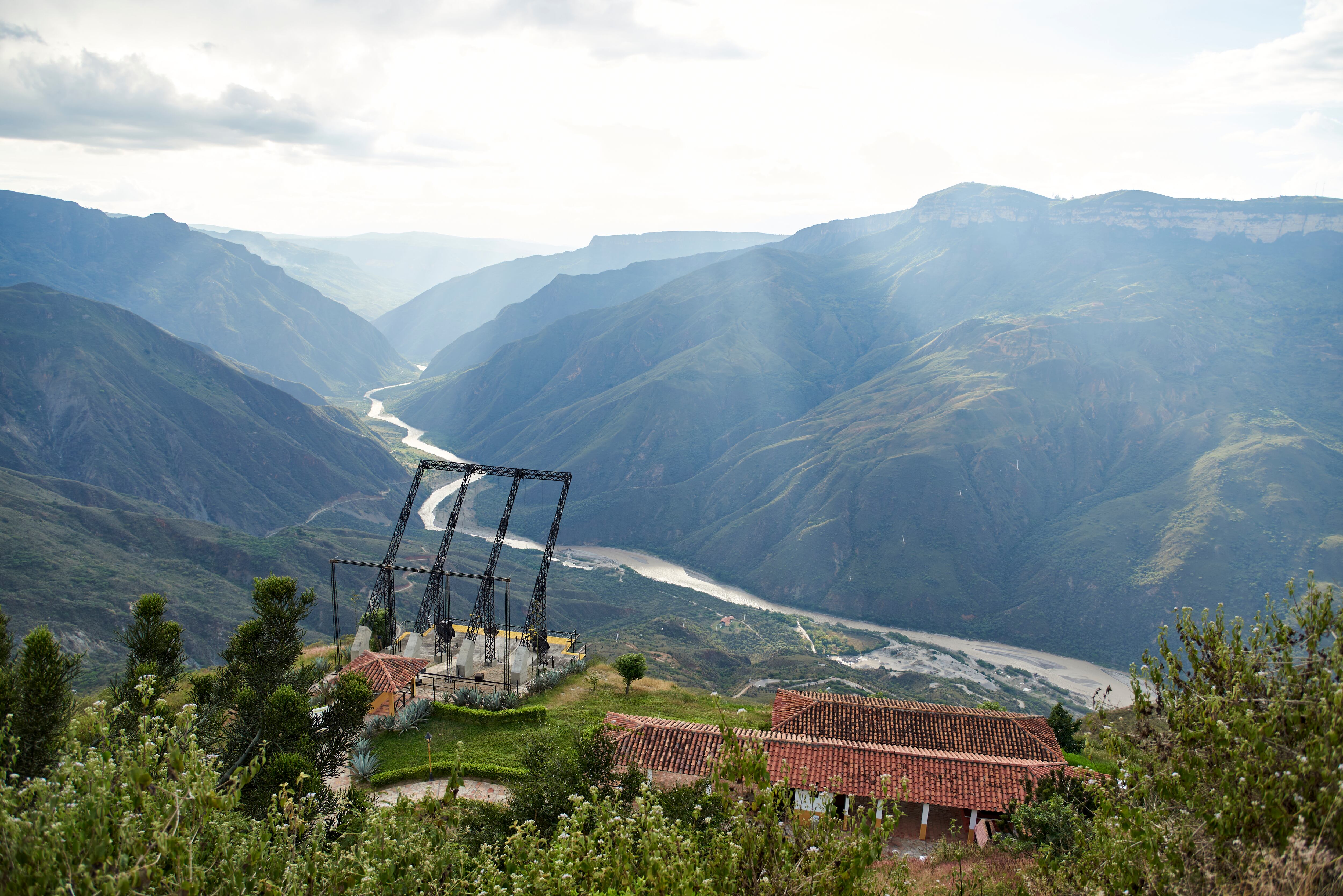 Parque Nacional del Chicamocha, Panachi, destino turístico en Santander, Colombia.