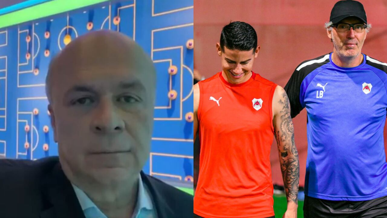 Carlos Antonio Vélez afirma que James sigue lesionado y lanza advertencia contra Rueda