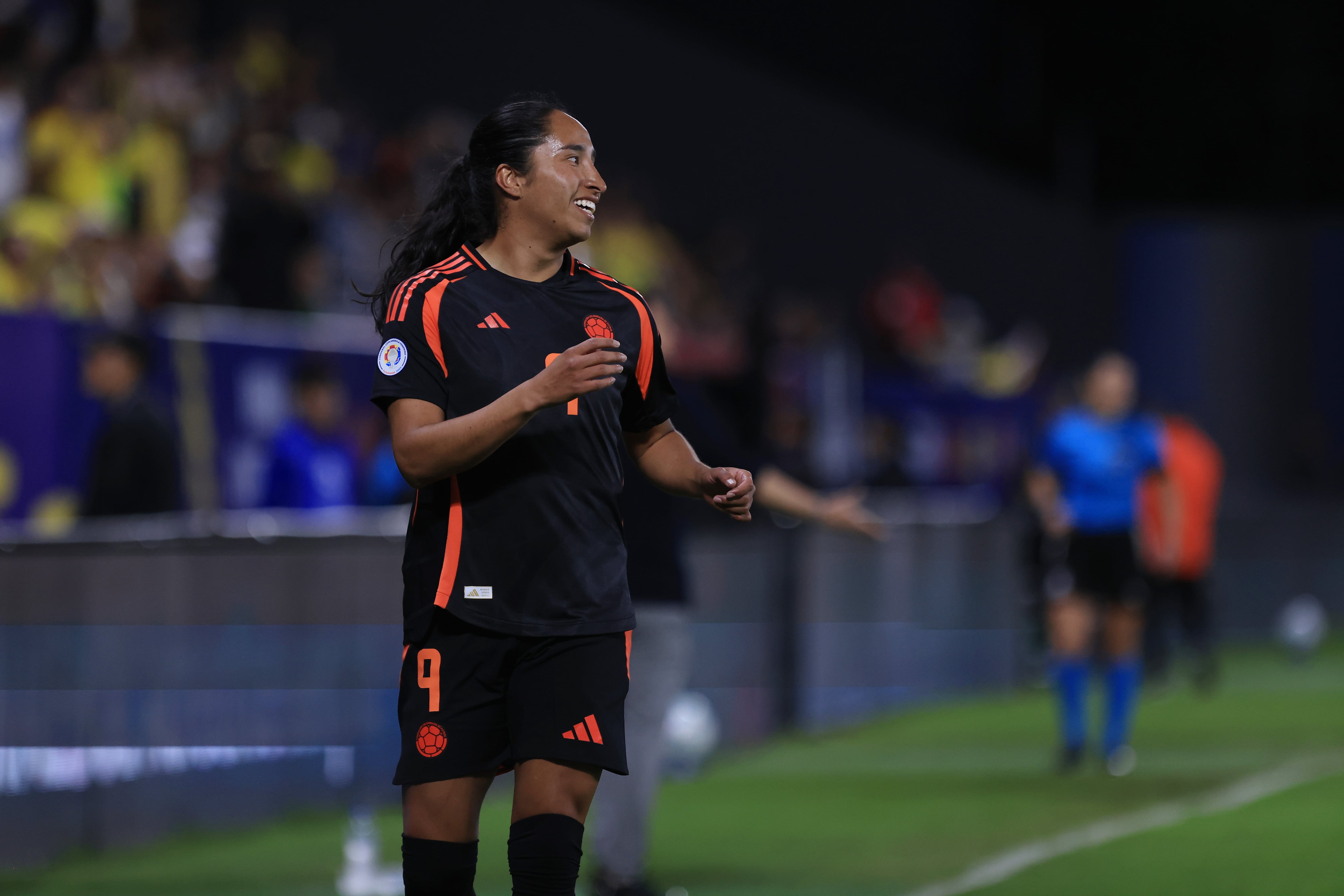 Mayra Ramírez, delantera de la Selección Colombia Femenina de Mayores
