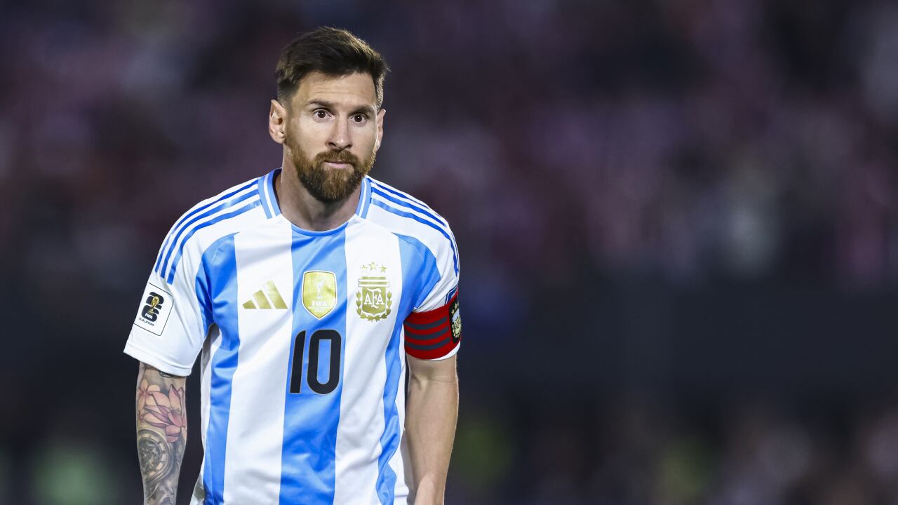 Lionel Messi, capitán de la selección de Argentina