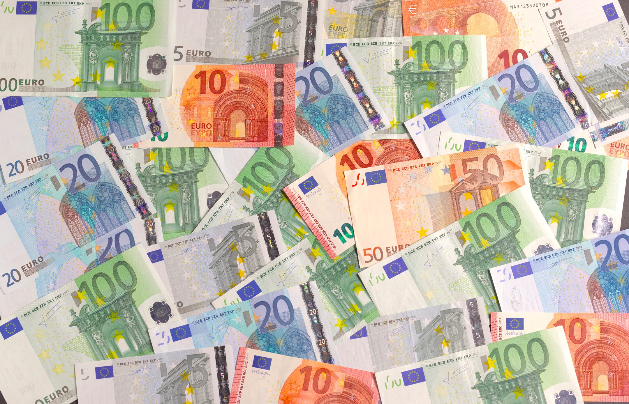 Foto de referencia sobre el euro