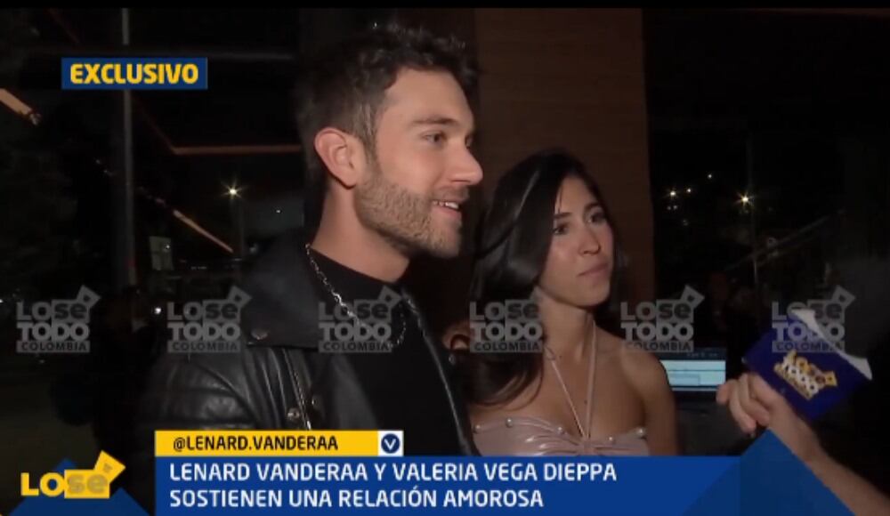 La pareja se dejó ver en público durante un evento.