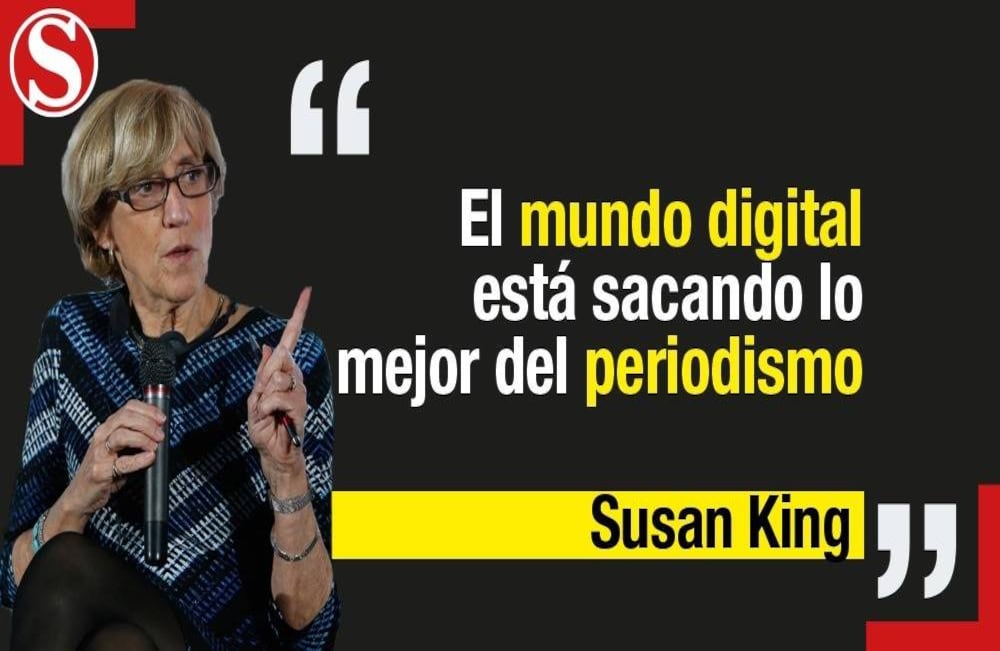 Susan King, decana de la Escuela de Medios de la Universidad de Carolina del Norte, habló sobre Trump, Twitter y su papel en la opinión pública.