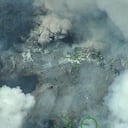 Según reportan las autoridades correspondientes, la actividad del volcán sigue estando muy inestable. Foto: Cortesía: Fuerza Aérea Colombiana.