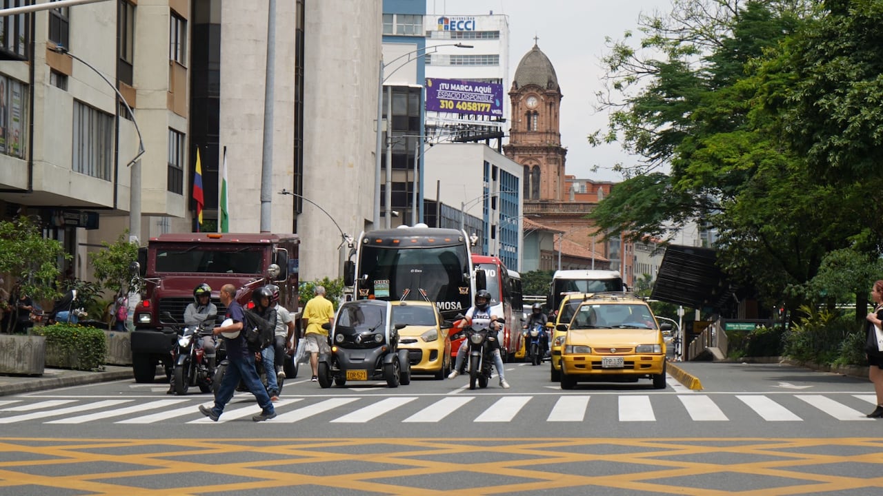 Movilidad en Medellín. Imagen de referencia.