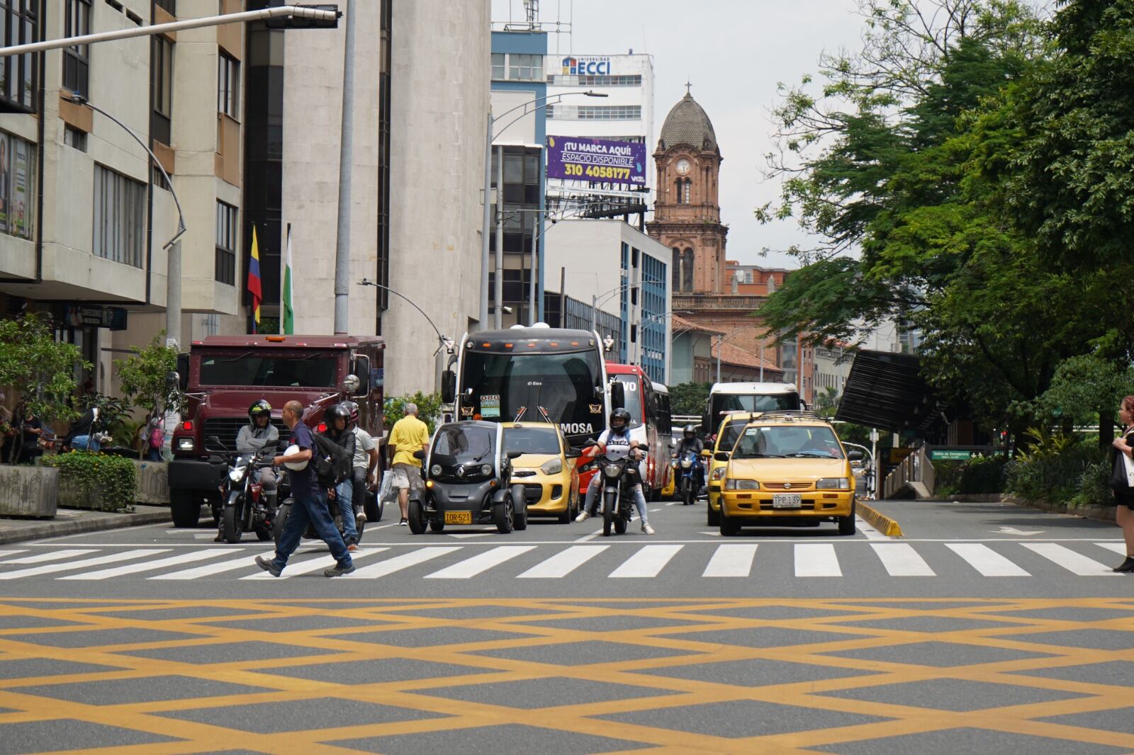 Movilidad en Medellín. Imagen de referencia.