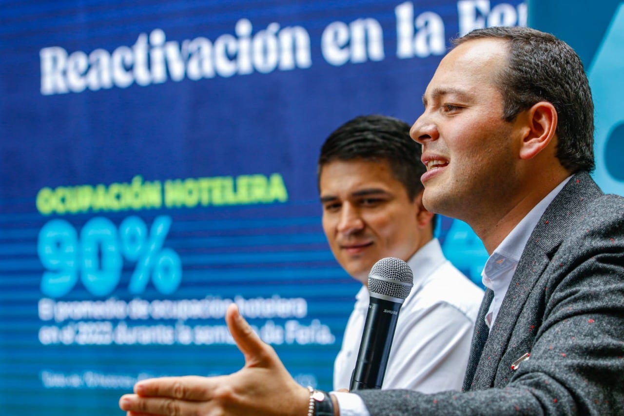 El gerente del Instituto de Cultura y Turismo, Camilo Naranjo Molina, expresó su satisfacción porque más de 570.000 personas asistieron a los eventos feriales