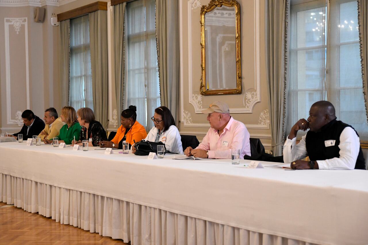 Reunión Gobierno de Gustavo Petro con Fecode del 9 de octubre de 2023.