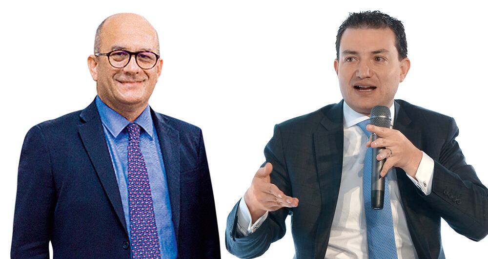 Édgar Ortiz, gerente del Fondo Adaptación, dice que han destrabado proyectos por más de un billón de pesos. Pero la Contraloría, dirigida por Felipe Córdoba, tiene la lupa puesta en más de 100 contratos de esa entidad.