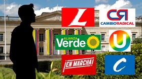 Palacio de Nariño
Casa de Nariño partidos conservador, liberal, verde, u cambio radical y en marcha