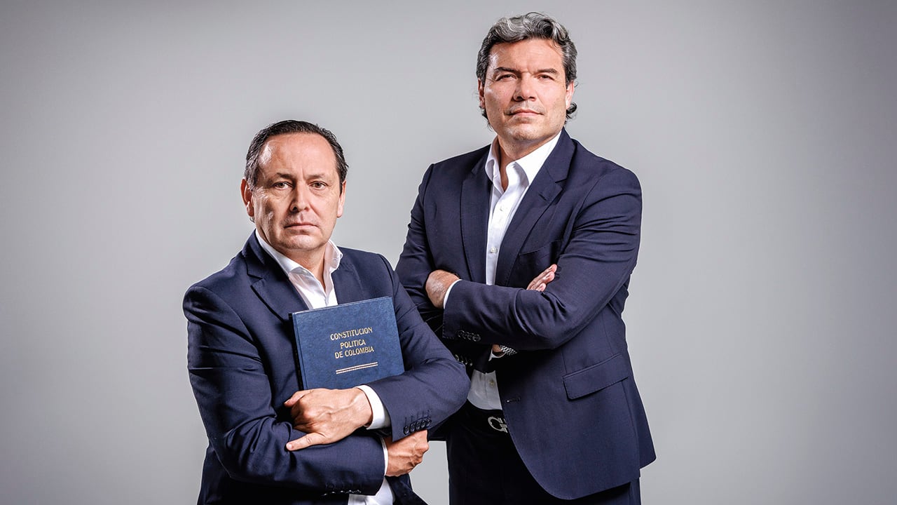 a la izquierda Sergio Bueno y a la derecha mauricio pava