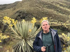 Cristian Samper se enamoró de la naturaleza desde niño, en sus visitas al páramo de Chingaza.