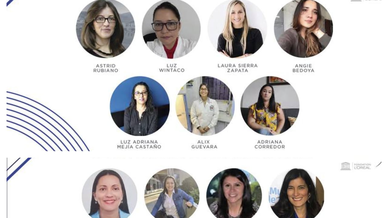 Científicas ganadoras de 'Para las mujeres en la ciencia 2020'