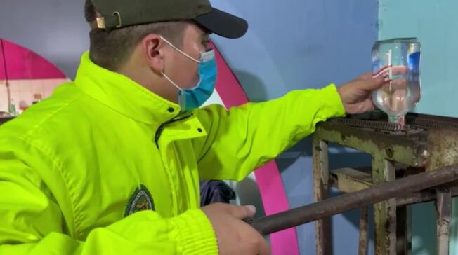 La Policía recordó que el consumo de licor adulterado puede causar la muerte.