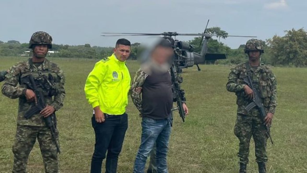 Las autoridades capturaron a alias Chaco, cabecilla y principal explosivista de las disidencias Dagoberto Ramos.