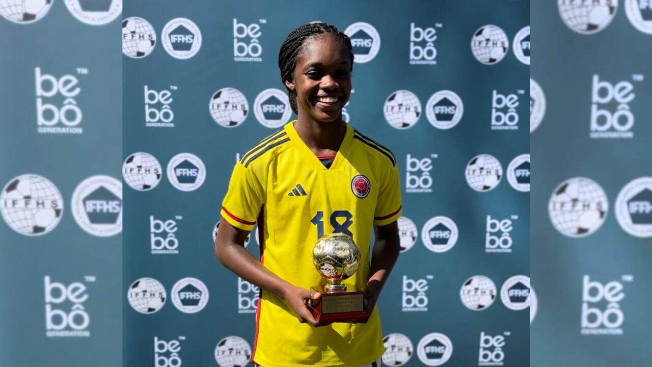 Linda Caicedo, mejor jugadora juvenil (Sub-20) de 2022.