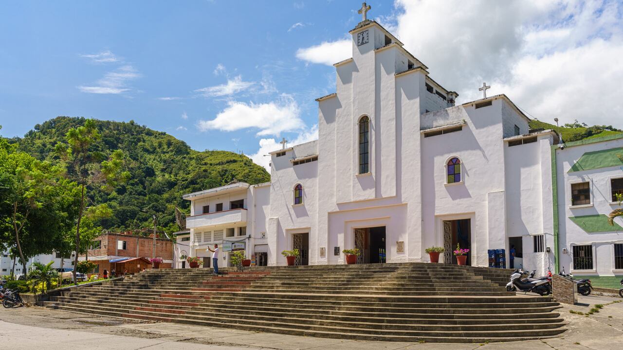 Iglesia de Dabeiba, en Antioquia.