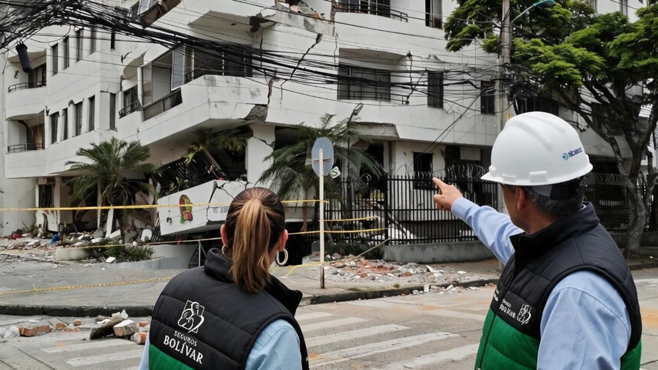 Seguros Bolívar adelanta labores de identificación para posibles afectados tras el terremoto.