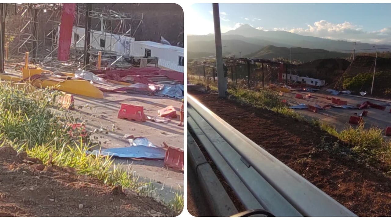 Atentado con artefactos en peaje de Mondomo