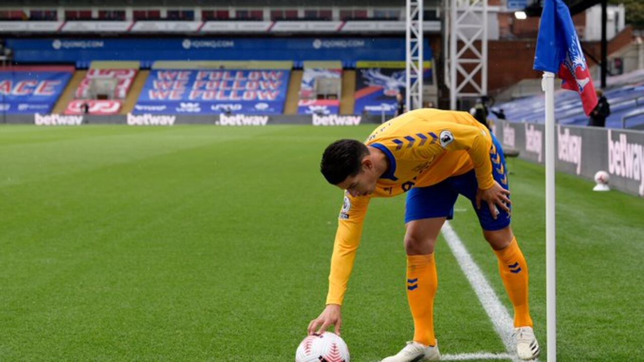 Jugador colombiano del Everton.