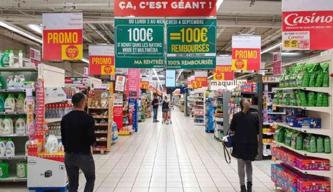 El Grupo Casino es la mayor cadena minorista de Francia. Foto: AFP