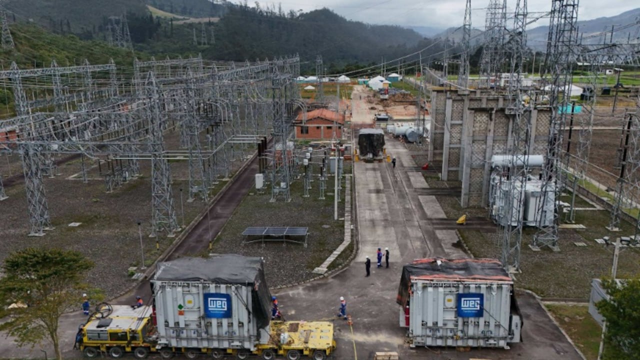 Subestación Enel, en Soacha.