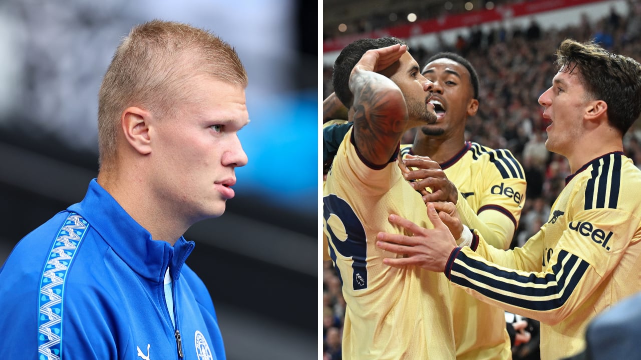 Picante pelea por el liderato de Premier League entre Arsenal y Manchester City.
