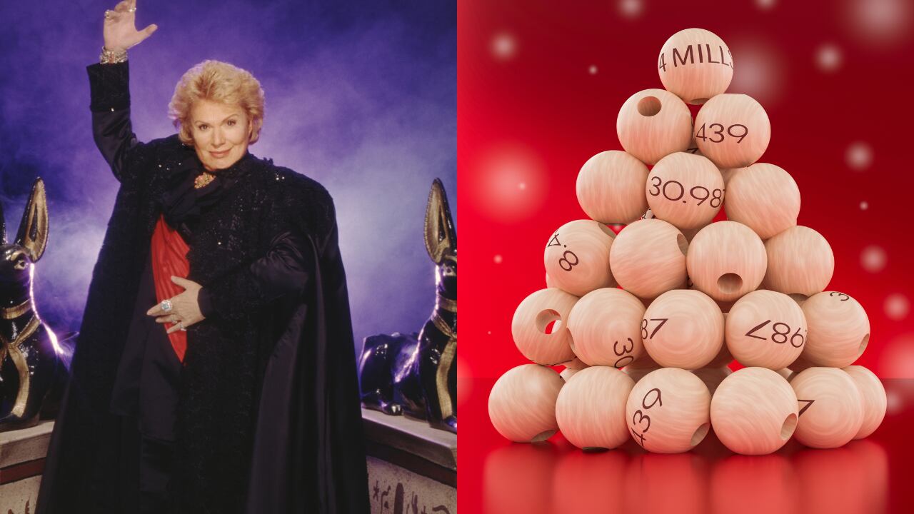 Estos son los números con los que podría ganar la lotería en la noche de Navidad.