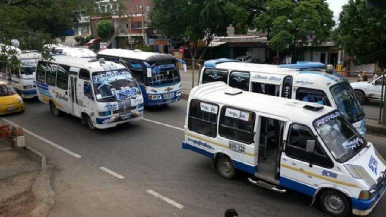 El pasaje de buseta quedará en $2.800.