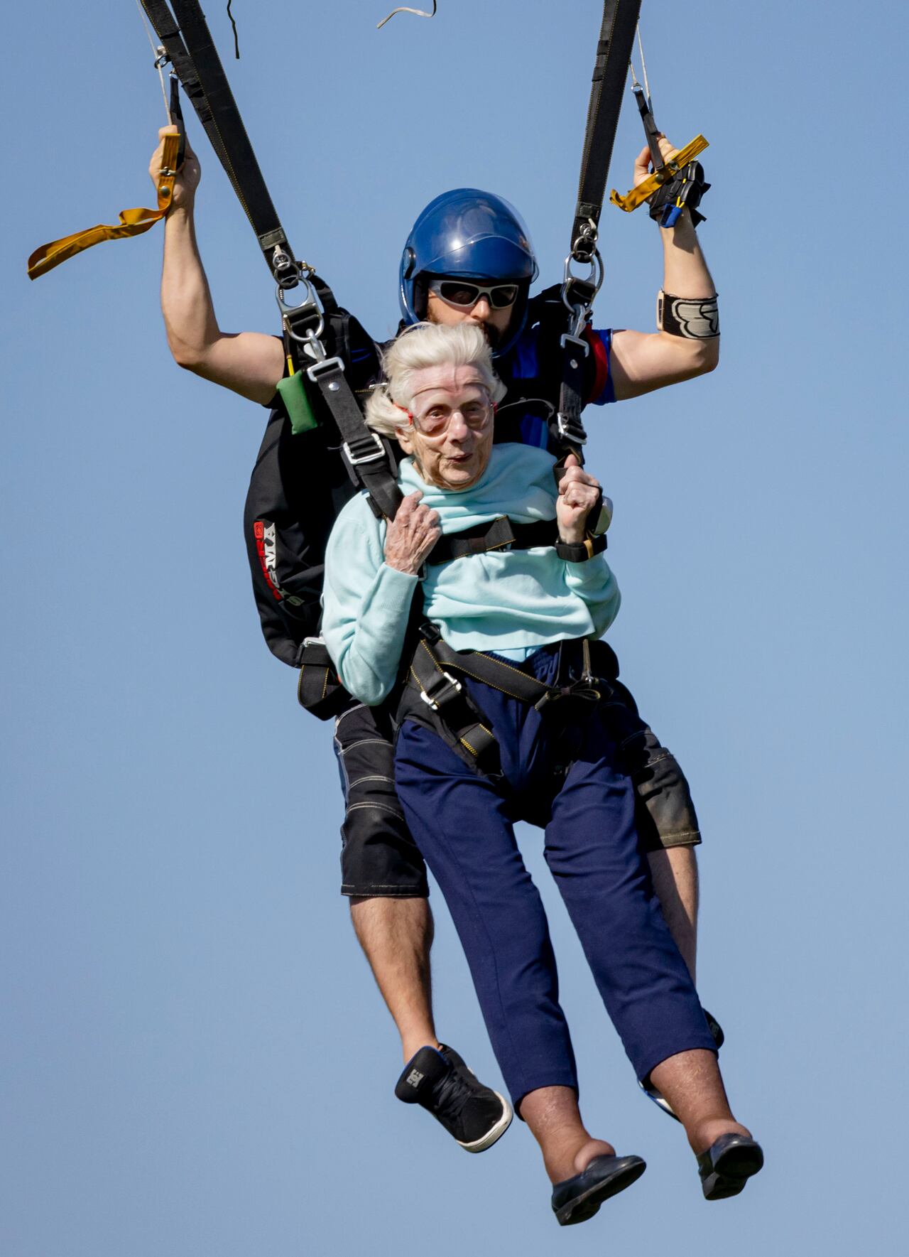 La mujer planea para sus 105 años dar vuelta en globo.