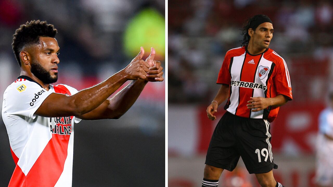 Falcao es recordado gratamente por los hinchas de River Plate.