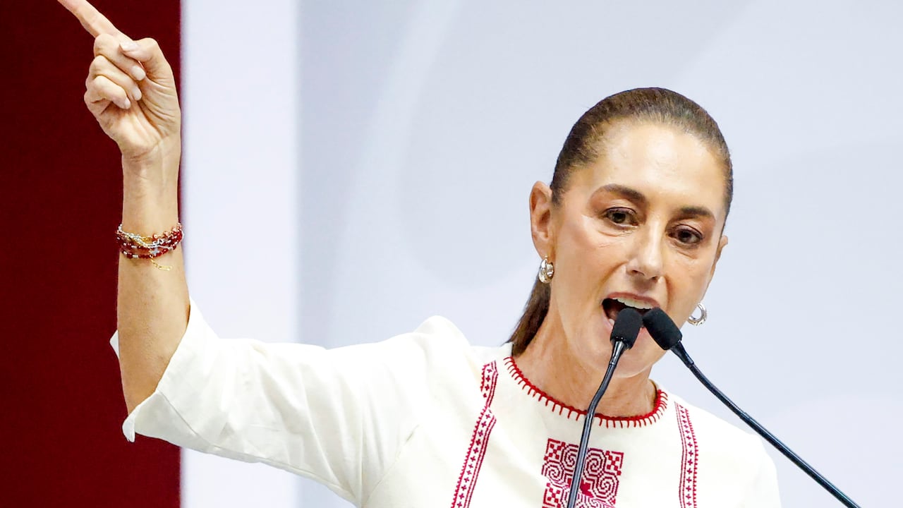 Claudia Sheinbaum, presidenta de México.