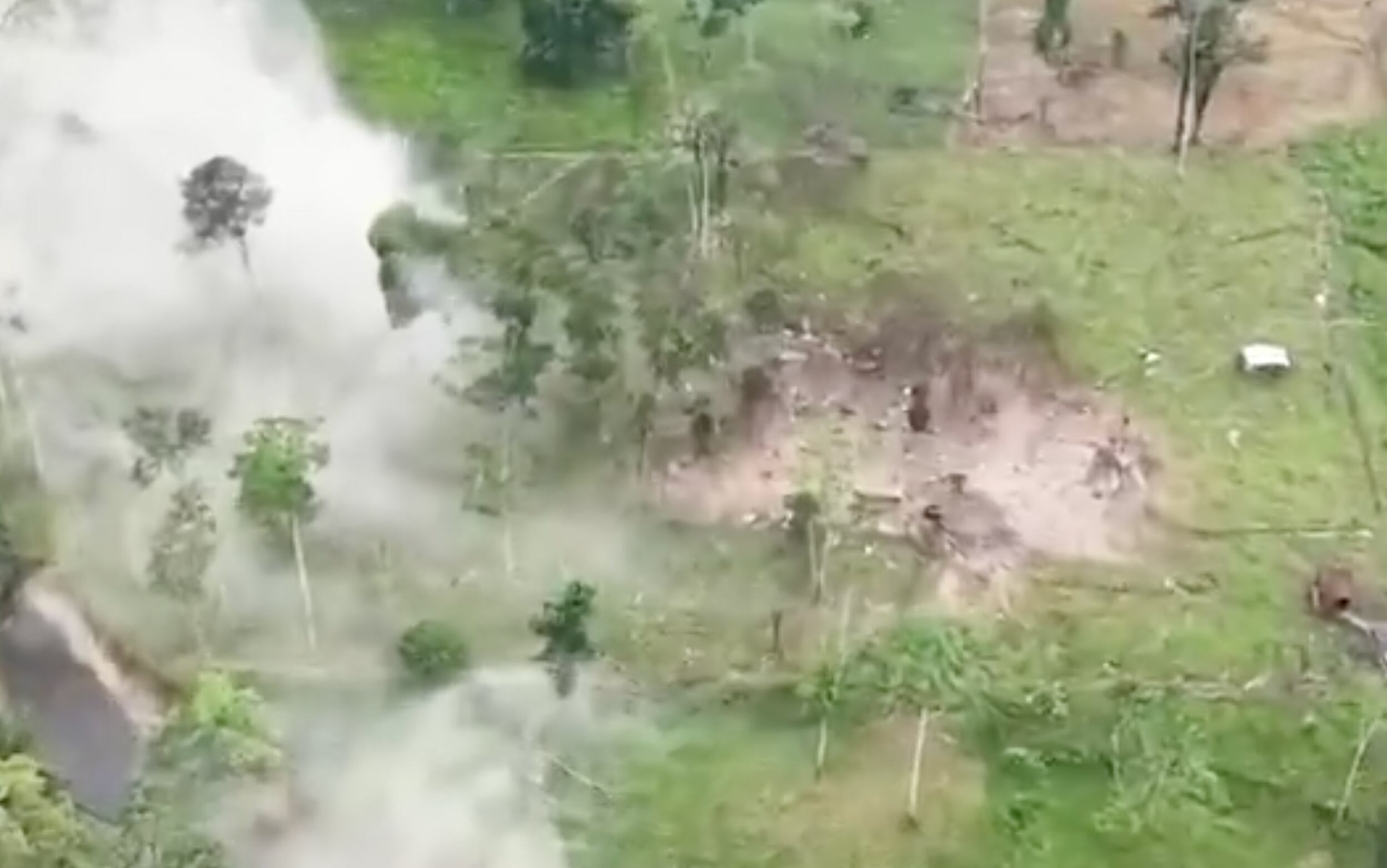 Bombardeo a campo de entrenamiento de las Farc