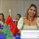 La gobernadora encargada de Arauca, Indira Luz Barrios.