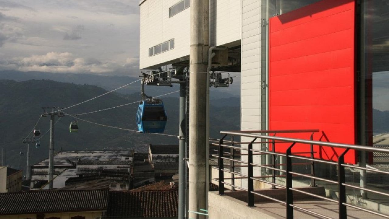 Foto de referencia del Cable Aéreo de Manizales, Alcaldía de Manizales