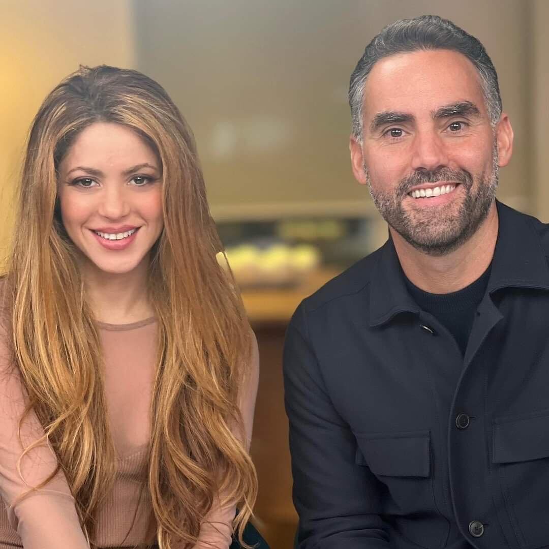 Shakira y Enrique Acevedo.
