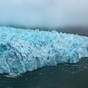 Vista aérea del glaciar San Rafael en la región de Aysén, sur de Chile, el 13 de febrero de 2022.