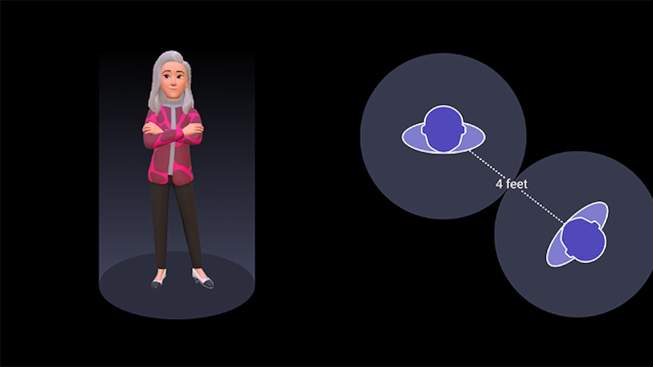 La idea es que las personas puedan definir sus propios límites en caso de sentirse inseguras en el metaverso.