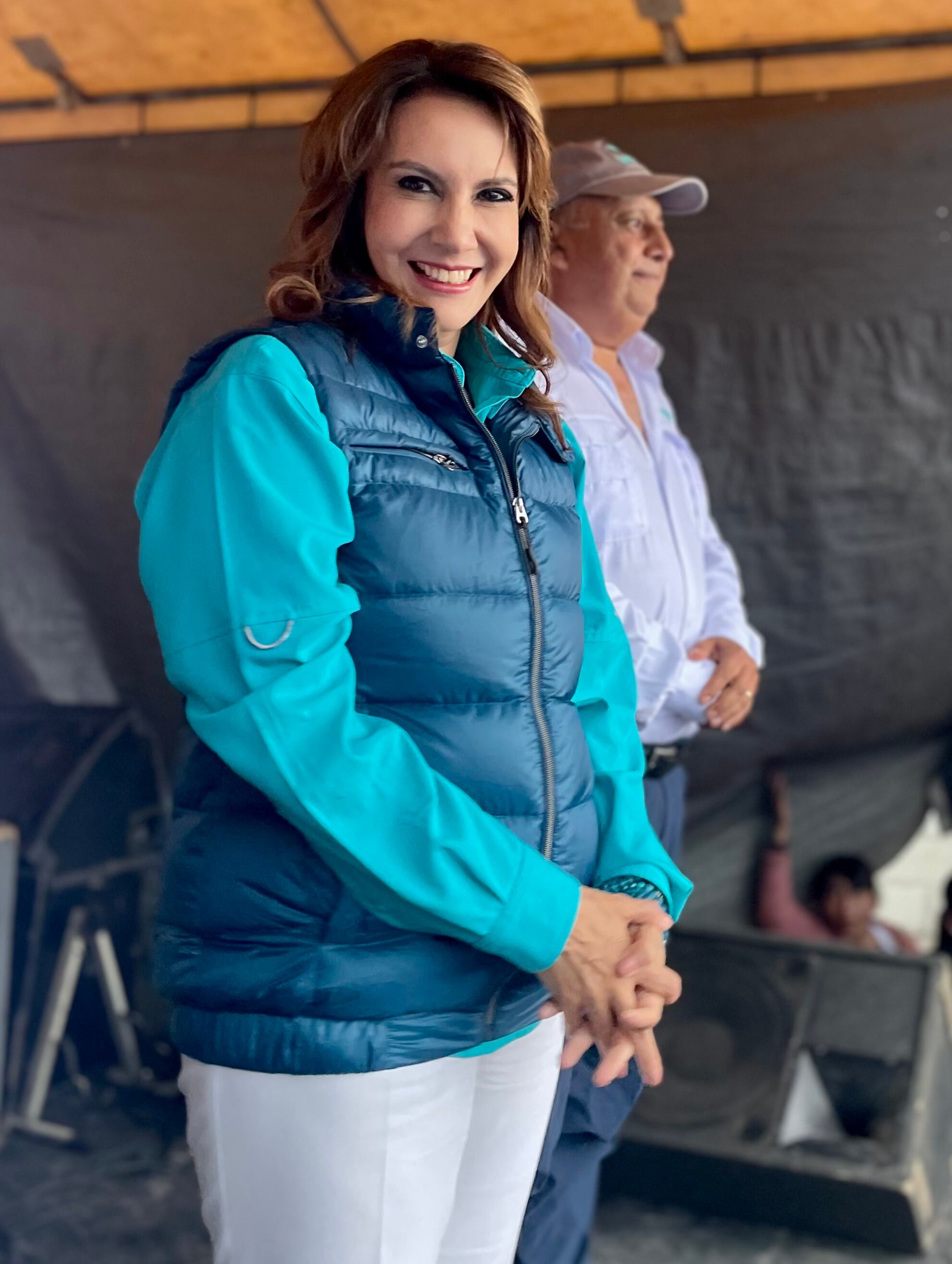 Zury Ríos candidata a la presencia de Guatemala. Foto: Twitter Zury Ríos.