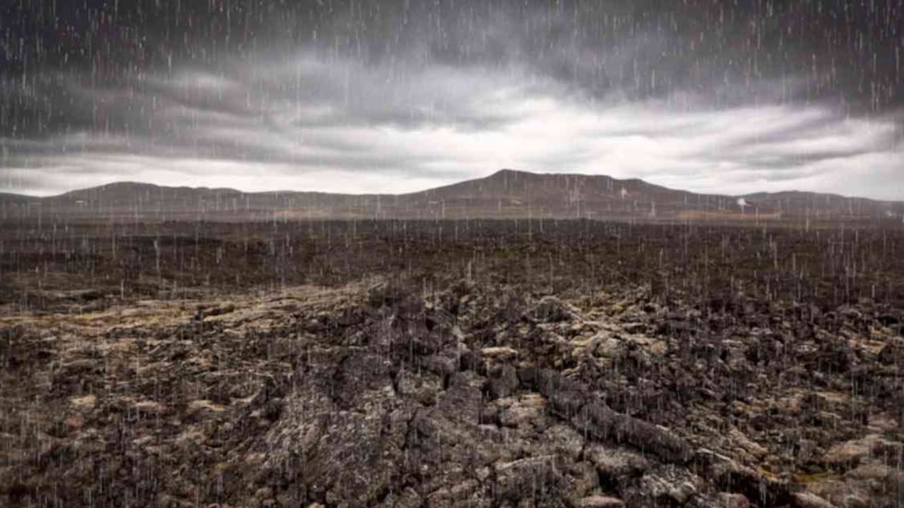 Las lluvias registradas por dos millones de años sobre el continente de Pangea produjo la transformación del mundo animal y vegetal del planeta. Foto ilustración: Getty Images.