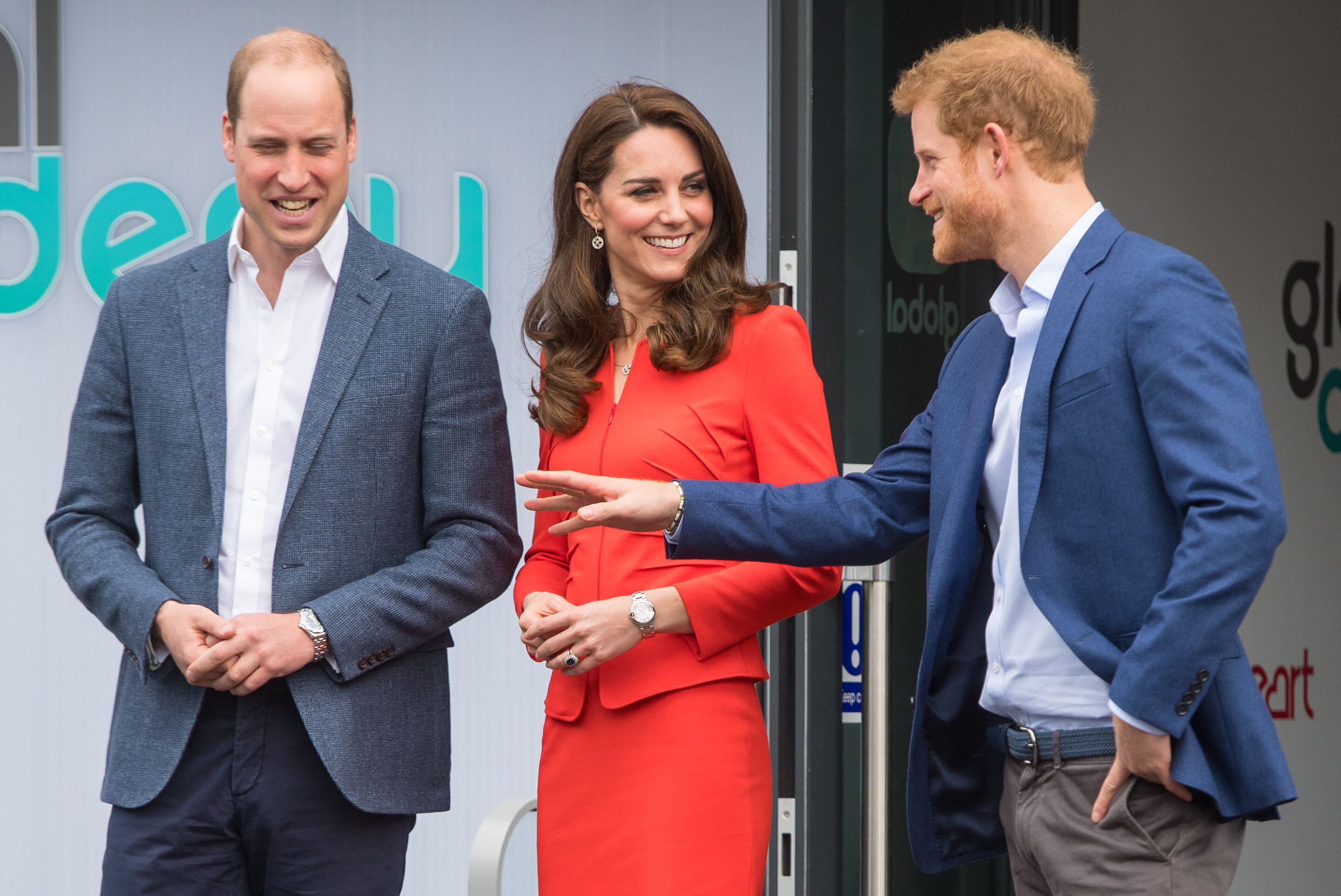 The Duke & Duchess Of Cambridge And Prince Harry Officially Open The Global Academy