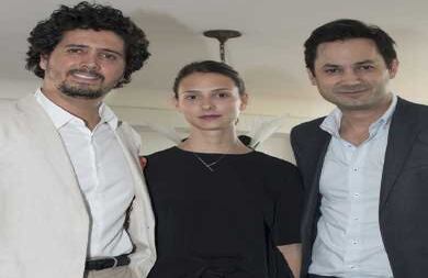 Oscar Roldán, Catalina Toro y Martín Nova. 