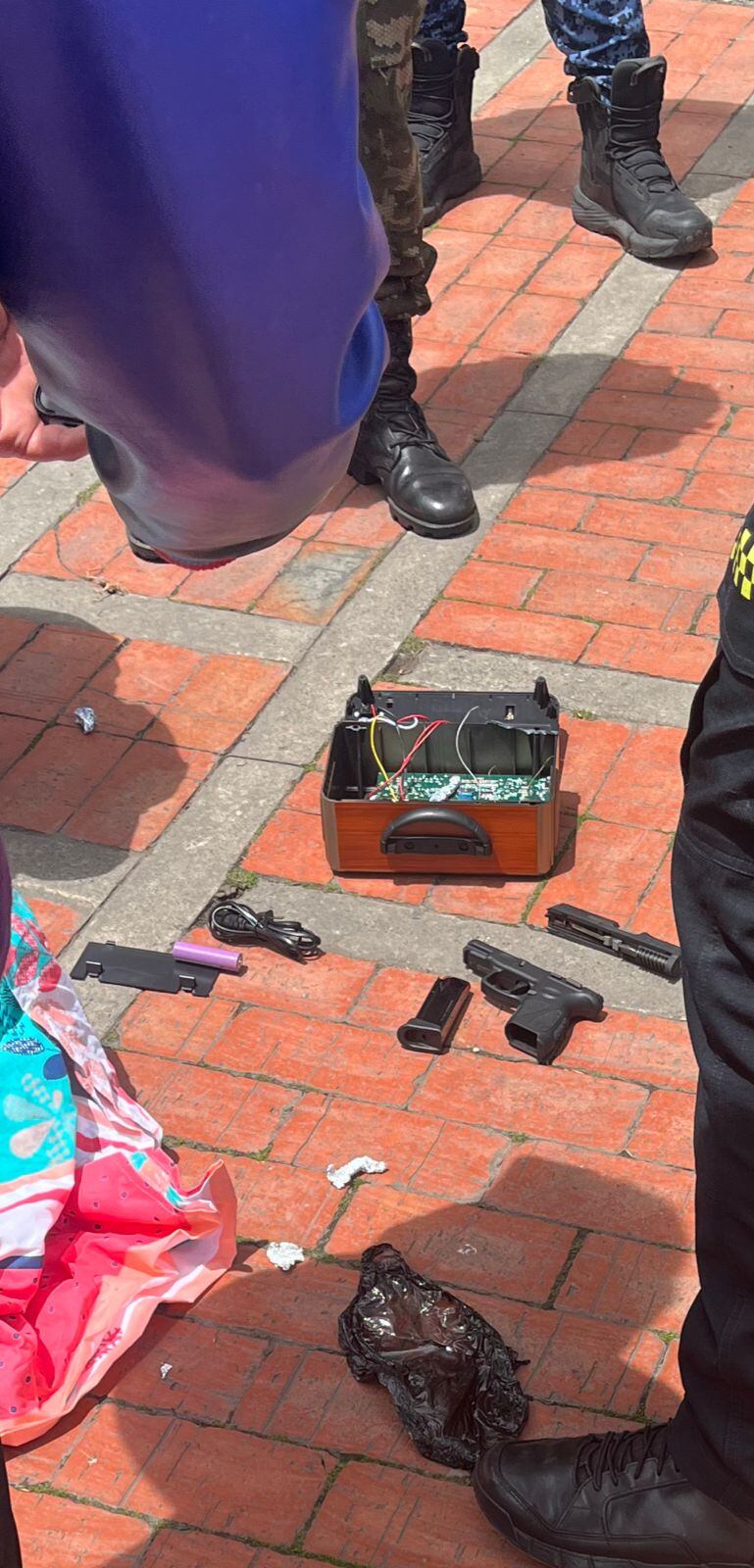 En la cárcel La Picota fue encontrada la semana pasada un arma que, al parecer, tenía como destino La Inmaculada.