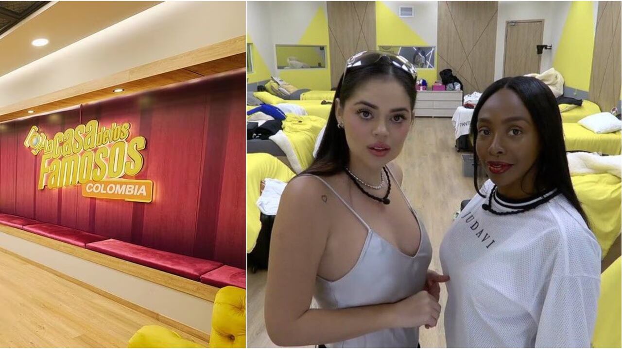 La segura y Karen Sevillano en La casa de los famosos Colombia.